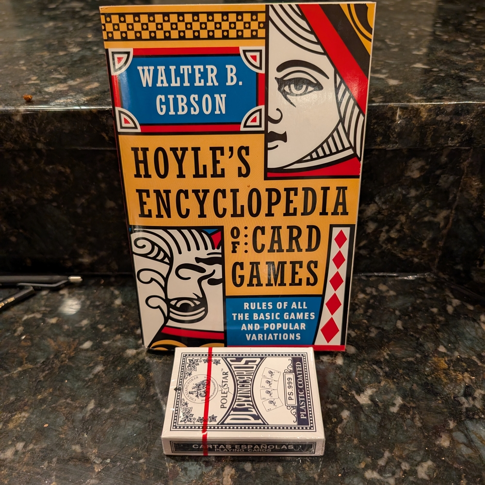 Hoyle's Encyclopedia of Card Games with New Deck Of Playing Cards